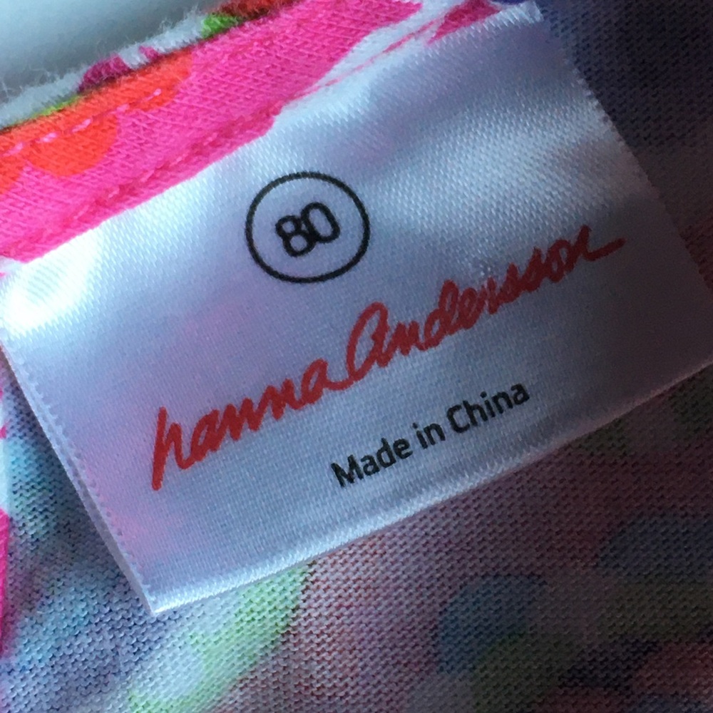 Hanna Andersson dress size 80 12 18 months pink - Picture 11 of 14
